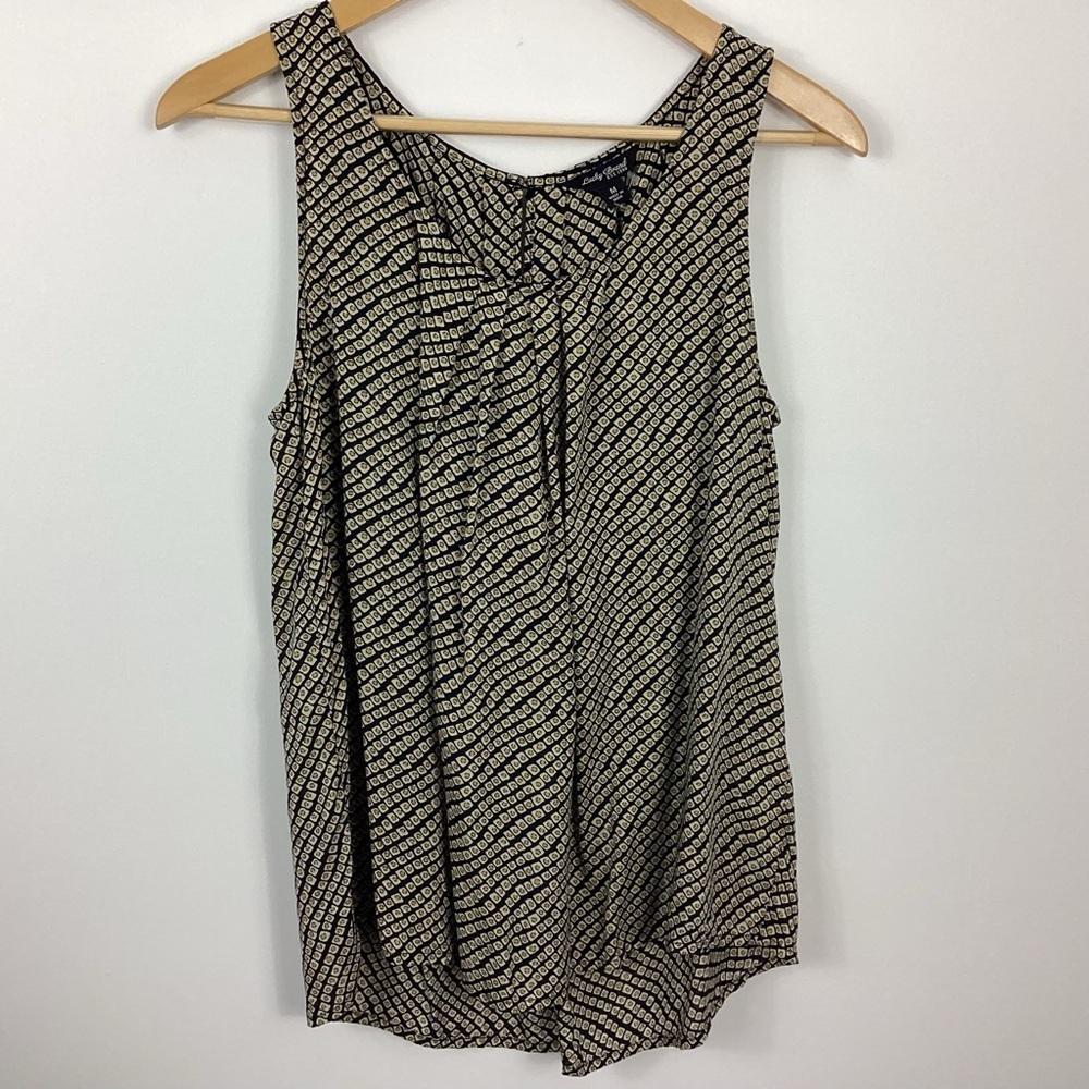 Lucky Brand Printed Tank Top Size Medium